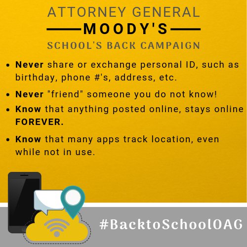 Shared cybersafety tips